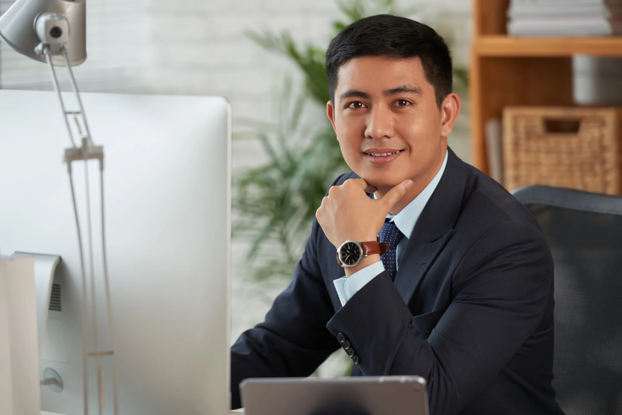 Sales Representative working remotely